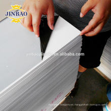 JINBAO espuma de PVC rígido de alta densidad lisa de alta densidad 15 mm